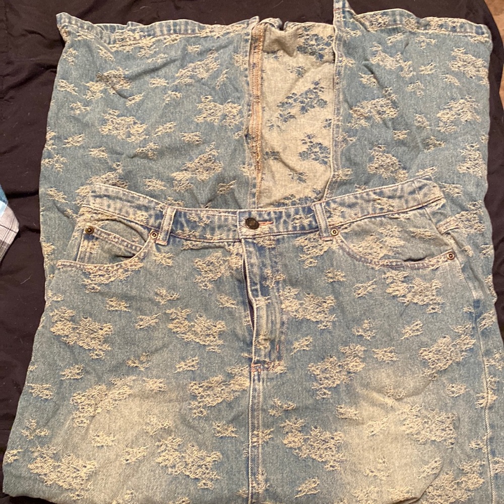 Jean skirt. Jeanology Brand. Size 12